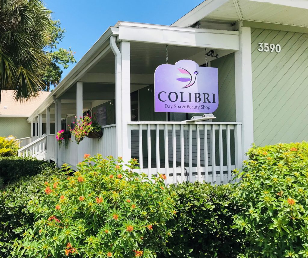 Colibri Day Spa Front Porch in Sarasota