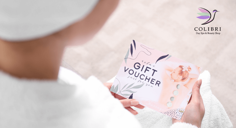 Gift card voucher for Colibri Day Spa