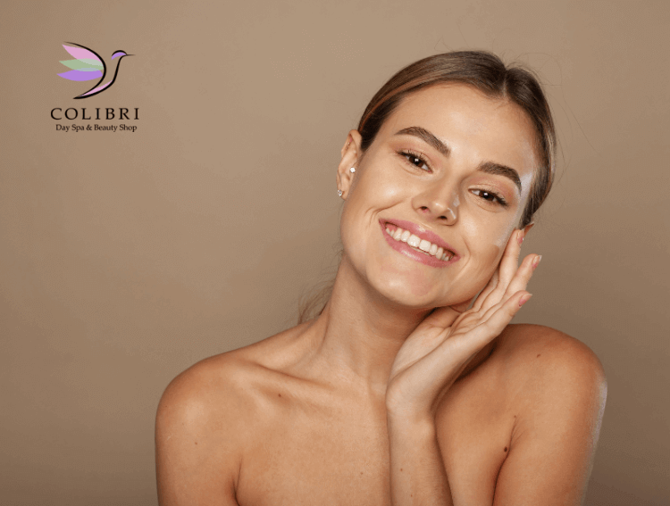 Beautiful woman with clean skin