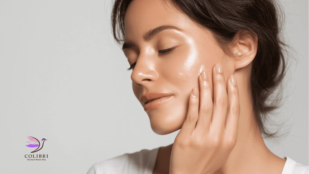 woman who practices self-care and takes care of her skin with the help of facial treatments from colibri day spa in sarasota