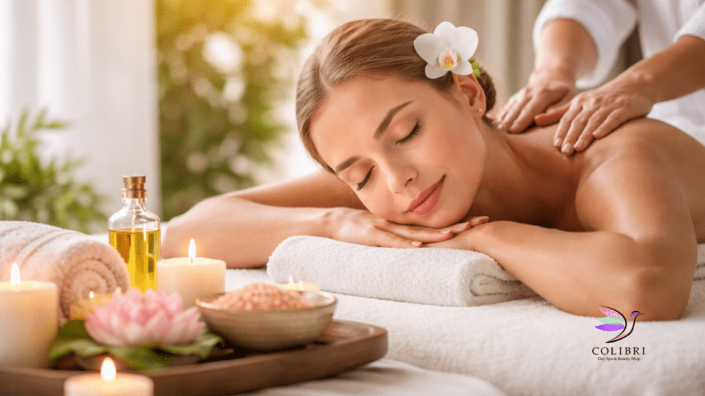 relaxing and priortizing self care in the new year with a massage in sarasota