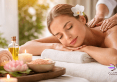relaxing and priortizing self care in the new year with a massage in sarasota